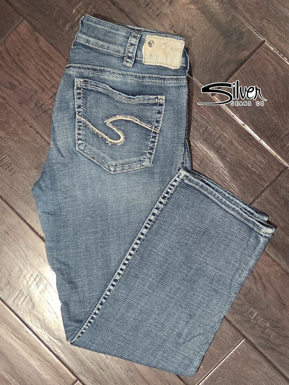 Silver Jeans Women's Suki Capri Sz 31